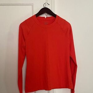 Athleta Red Muscle Tee